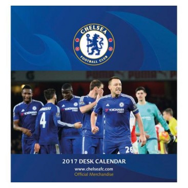 Chelsea Skrivbordskalender 2017