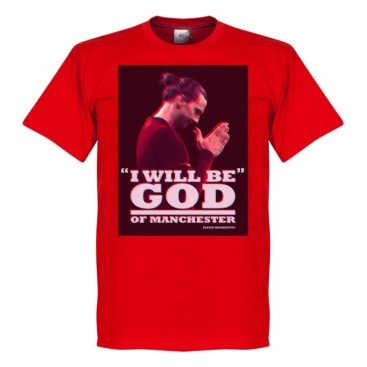 Manchester United T-shirt Zlatan God Barn Röd