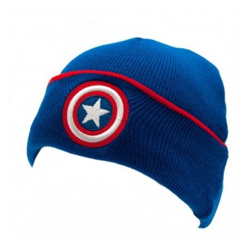 Captain America Mössa Turn Up Ungdom