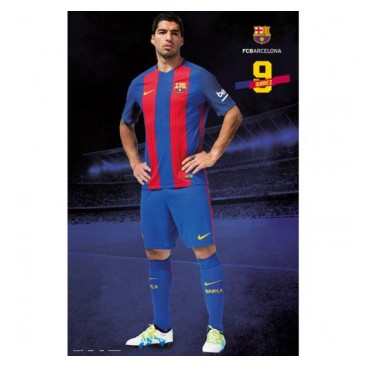 Barcelona Affisch Suarez 58