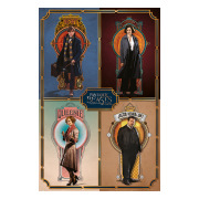 Fantastic Beasts Affisch Framed Cast