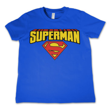 Superman T-shirt Blockletter Barn