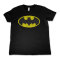 Batman T-shirt Distressed Logo Barn