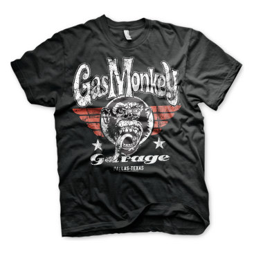 Gas Monkey Garage T-shirt Flying High Svart