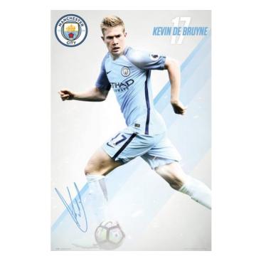 Manchester City Affisch De Bruyne 10
