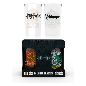 Harry Potter Drickglas Crests 2-pack
