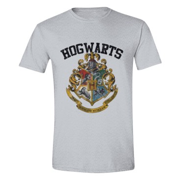 Harry Potter T-shirt Hogwarts Grå