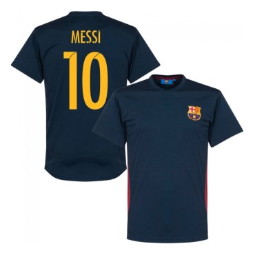 Barcelona T-shirt Messi 10 Fan Style Barn