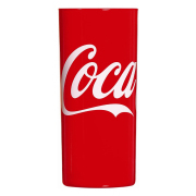 Coca Cola Glas Highball Red