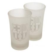 Barcelona Snapsglas Frosted 2-pack