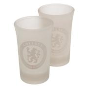 Chelsea Snapsglas Frosted 2-pack