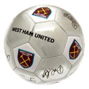 West Ham United Fotboll Signature