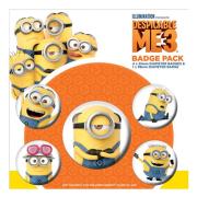 Despicable Me 3 Knappar Minions