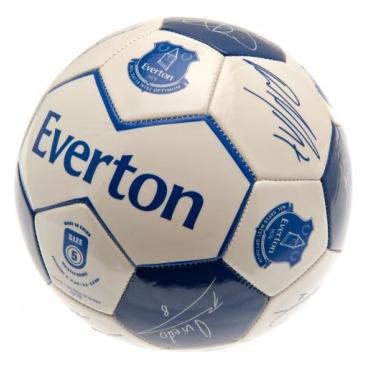 Everton Fotboll Signature
