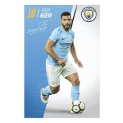 Manchester City Affisch Aguero 24