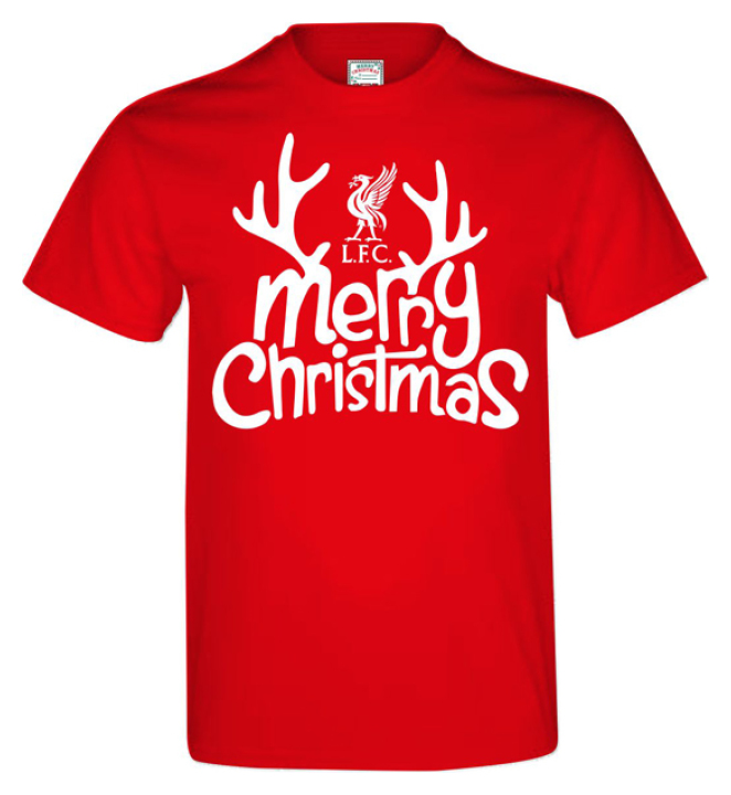Liverpool T-shirt Merry Christmas