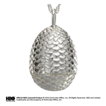 Game Of Thrones Hängsmycke Dragon Egg Silver
