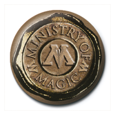 Harry Potter Pinn Ministry Of Magic Seal