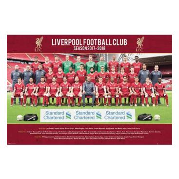 Liverpool Affisch Squad 18