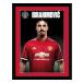 Manchester United Bild Ibrahimovic Profile 40 X 30