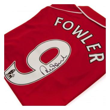 Liverpool Signerad Matchtröja Fowler