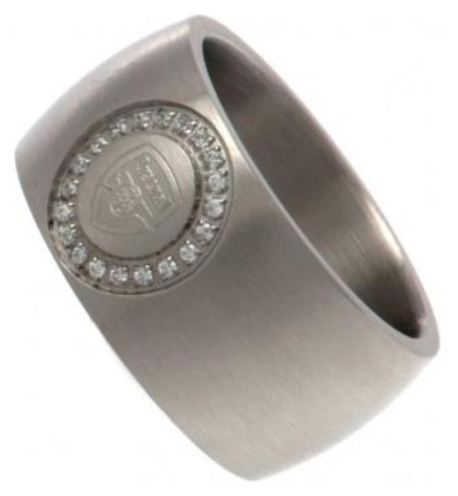 Black Inlay Ring Medium Arsenal F.C