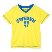 Sverige Sporttröja Sweden Gul