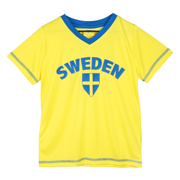 Sverige Sporttröja Sweden Gul