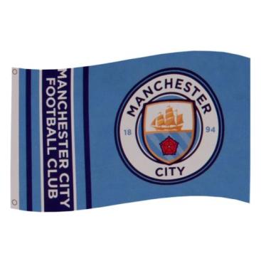 Manchester City Flagga Wordmark