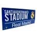 Real Madrid Vägskylt Blå