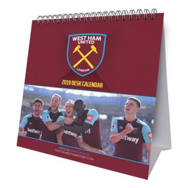West Ham United Skivbordskalender 2019