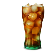 Coca Cola Glas Green 650