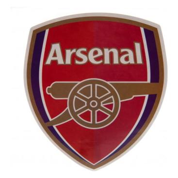 Arsenal Klistermärke Stort