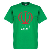 Iran T-shirt Crest Grön