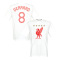 Liverpool T-shirt Gerrard Euro White Steven Gerrard Vit