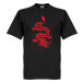 Dragon Logo T-shirt Culture Dragon Logo Svart