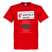 Liverpool T-shirt Anfield Road Red Röd