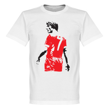 Liverpool T-shirt Graffiti Tee Kenny Dalglish Vit