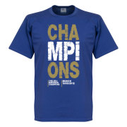 Chelsea T-shirt Winners 2012 Champions Blå