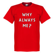 Liverpool T-shirt Why Always Me Mario Balotelli Röd