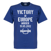 Chelsea T-shirt Winners 2012 Victory In Europe Blå