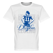 Chelsea T-shirt Legend Drogba Legend Didier Drogba Vit