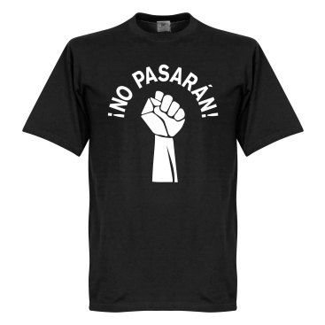 No Pasaran T-shirt Logo Svart