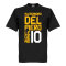 Juventus T-shirt Legend Del Piero Legend 10 Alessandro Del Piero Svart
