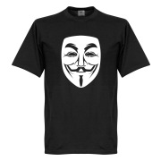 Guy Fawkes T-shirt Guy Fawkes Svart