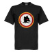 Roma T-shirt Vintage Crest Svart