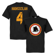 Roma T-shirt Retro Nainggolan 4 Svart