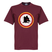 Roma T-shirt Vintage Crest Barn Rödbrun