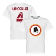 Roma T-shirt Retro  Nainggolan 4 Vit