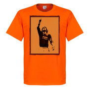 Roma T-shirt Francesco Totti Orange